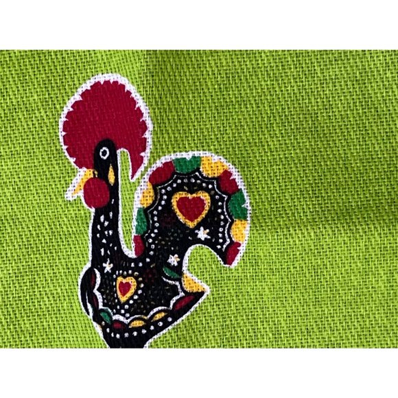 Vintage Portugal table topper - vintage linens 28”x28” - Picture 9 of 10